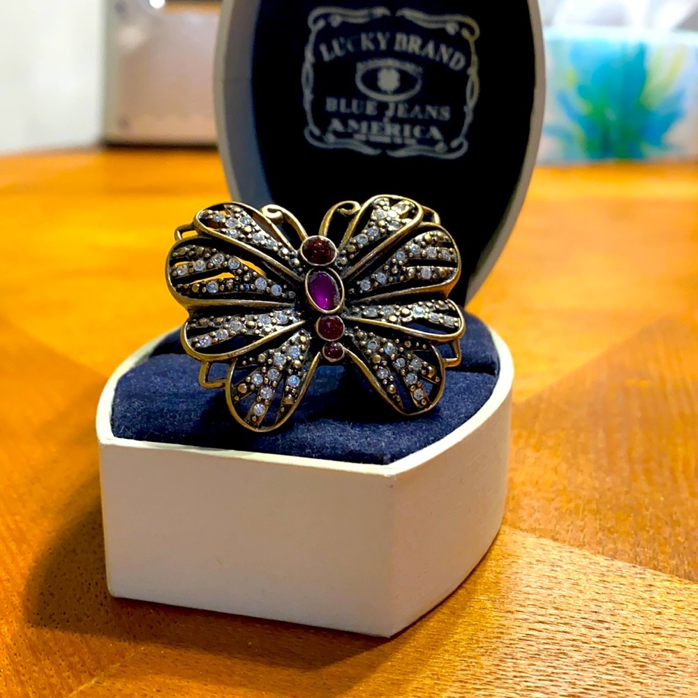 Lucky Brand Butterfly Ring
